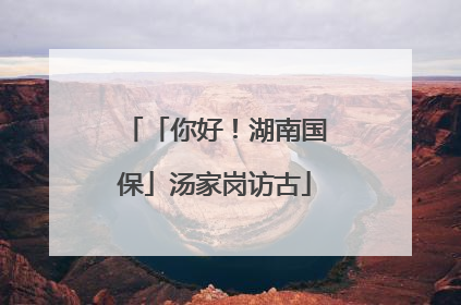 「你好！湖南国保」汤家岗访古