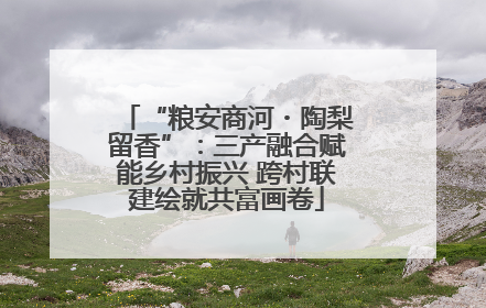 “粮安商河・陶梨留香”：三产融合赋能乡村振兴 跨村联建绘就共富画卷