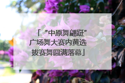 “中原舞翩跹”广场舞大赛内黄选拔赛舞圆满落幕