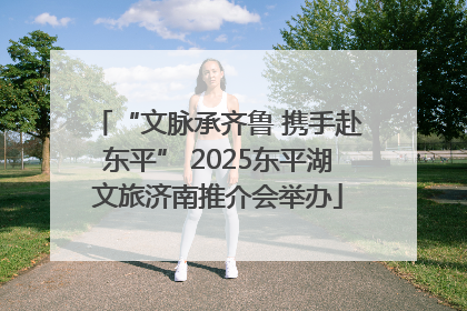 “文脉承齐鲁 携手赴东平” 2025东平湖文旅济南推介会举办