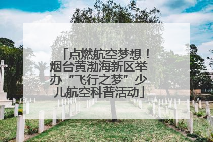 点燃航空梦想！烟台黄渤海新区举办“飞行之梦”少儿航空科普活动