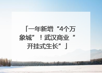 一年新增“4个万象城”！武汉商业“开挂式生长”