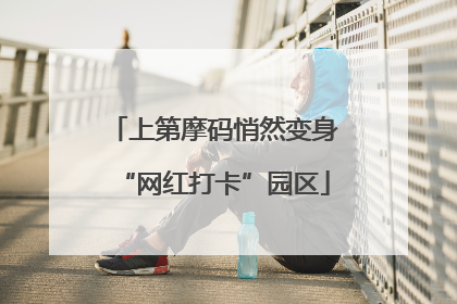上第摩码悄然变身“网红打卡”园区