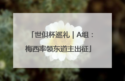 世俱杯巡礼｜A组：梅西率领东道主出征