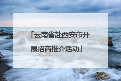 云南省赴西安市开展招商推介活动