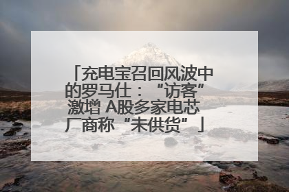 充电宝召回风波中的罗马仕：“访客”激增 A股多家电芯厂商称“未供货”