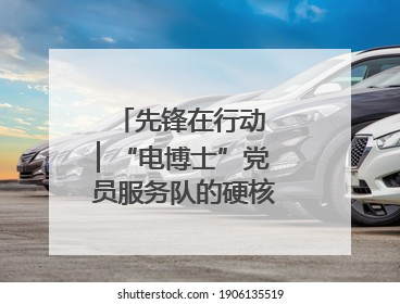 先锋在行动 ▏“电博士”党员服务队的硬核担当：从实验室到抗洪一线