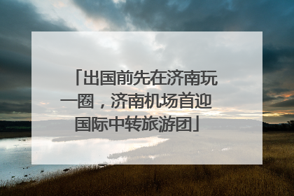 出国前先在济南玩一圈，济南机场首迎国际中转旅游团
