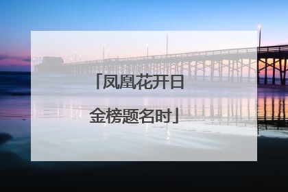 凤凰花开日 金榜题名时