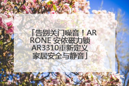 告别关门噪音！ARRONE 安侬磁力锁AR3310重新定义家居安全与静音