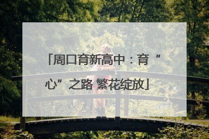 周口育新高中：育“心”之路 繁花绽放