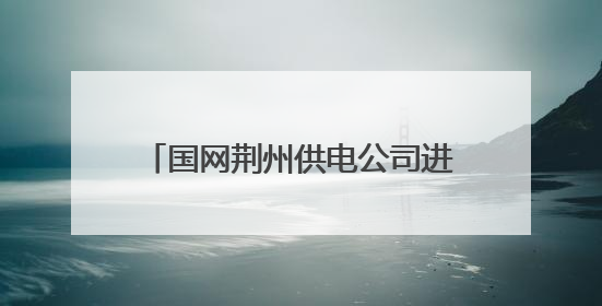 国网荆州供电公司进行防恐应急处置演练