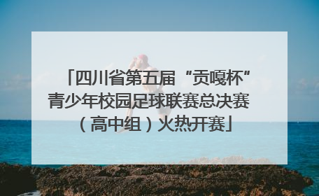 四川省第五届“贡嘎杯”青少年校园足球联赛总决赛（高中组）火热开赛