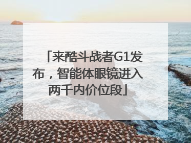 来酷斗战者G1发布，智能体眼镜进入两千内价位段