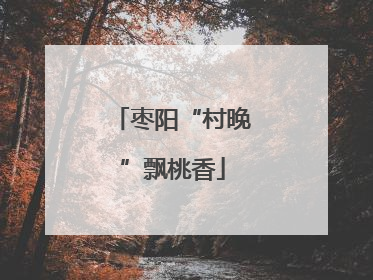 枣阳“村晚”飘桃香