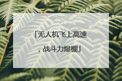 无人机飞上高速，战斗力爆棚