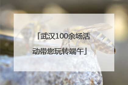 武汉100余场活动带您玩转端午