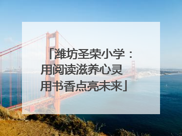 潍坊圣荣小学：用阅读滋养心灵 用书香点亮未来