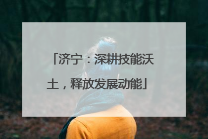 济宁：深耕技能沃土，释放发展动能