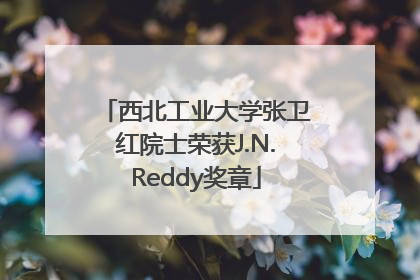 西北工业大学张卫红院士荣获J.N.Reddy奖章