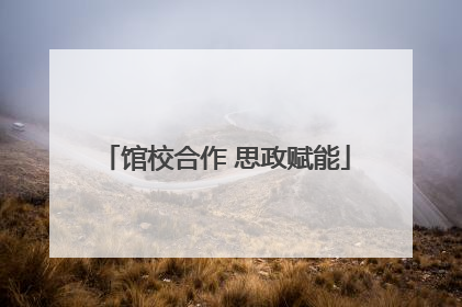 馆校合作 思政赋能