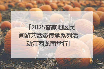 2025客家地区民间游艺活态传承系列活动江西龙南举行