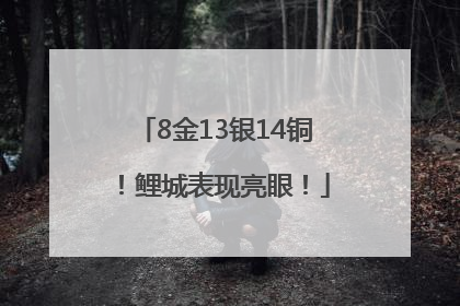 8金13银14铜！鲤城表现亮眼！